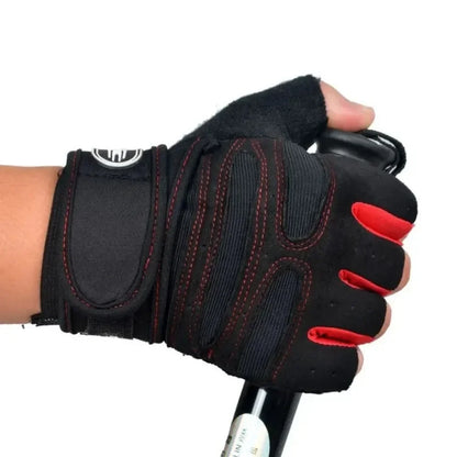 Gants de sport pour hommes et femmes, gants de fitness, d'haltérophilie, de musculation, d'entraînement, de sport, de cyclisme, antichoc