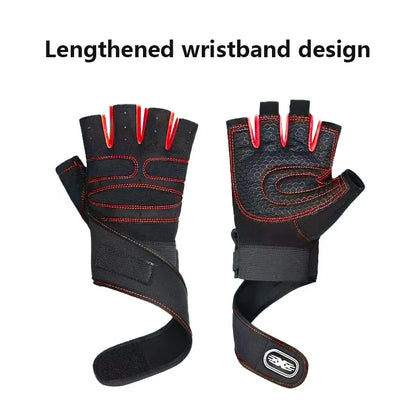 Gants de sport pour hommes et femmes, gants de fitness, d'haltérophilie, de musculation, d'entraînement, de sport, de cyclisme, antichoc