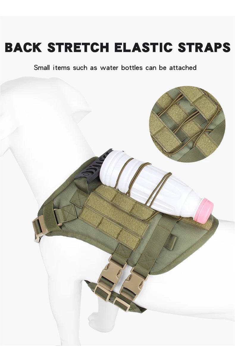 PawGuard Tactical Vest – Outdoor Harness for Active Dogs