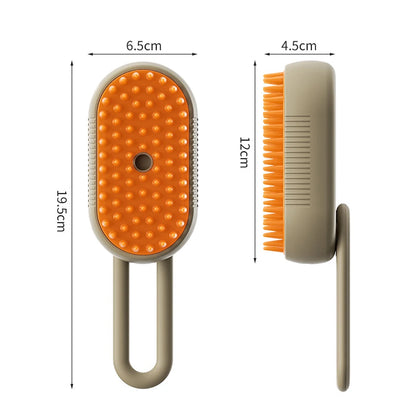 Brosse de toilettage électrique 3 en 1 pour animaux de compagnie, outil d'épilation et de massage pour chiens et chats