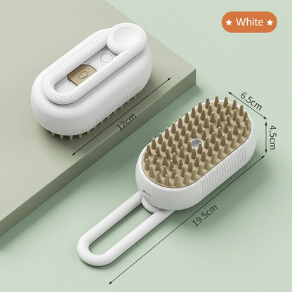 Brosse de toilettage électrique 3 en 1 pour animaux de compagnie, outil d'épilation et de massage pour chiens et chats